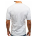 Biele pánske tričko s potlačou BOLF 6299