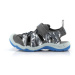 ALPINE PRO GROBO Detské sandále, tmavo sivá, veľkosť