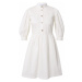 Closet London Košeľové šaty  biela
