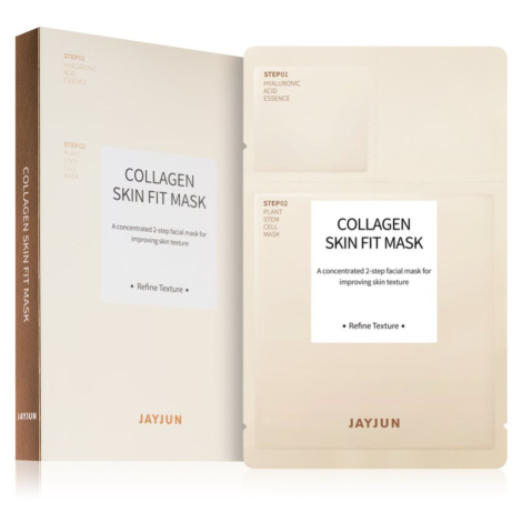 Jayjun Collagen Skin Fit vyživujúca a obnovujúca pleťová maska pre unavenú pleť