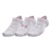 Dámske ponožky UNDER ARMOUR 3 PACK-UA Essential No Show-WHT