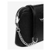 Čierna dámska crossbody kabelka Faye Black