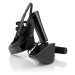 Topánky Na Platforme Karl Lagerfeld Soiree Platform Double Strap Sling Black Patent Lthr