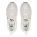 Calvin Klein Jeans Sneakersy Retro Tennis Oversized Mesh YM0YM00636 Biela