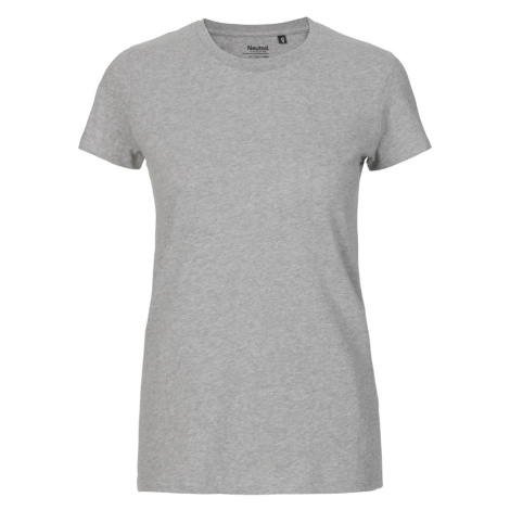 Neutral Dámske tričko Fit z organickej Fairtrade bavlny - Športovo šedá