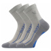 Voxx Barefootan Unisex športové ponožky - 3 páry BM000003213100100686 svetlo šedá