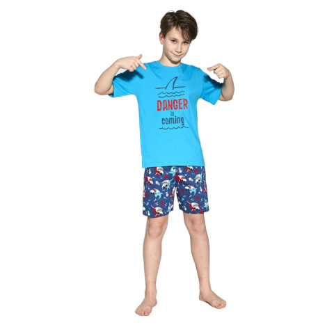 Chlapecké pyžamo model 15505496 - Cornette tyrkysová 146/152