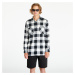 Košeľa Urban Classics Long Oversized Checked Shirt Black/ White