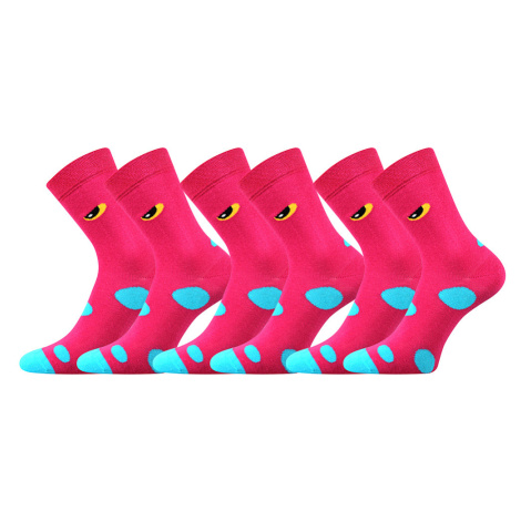 Ponožky LONKA Twidorik pink 3 páry 117473