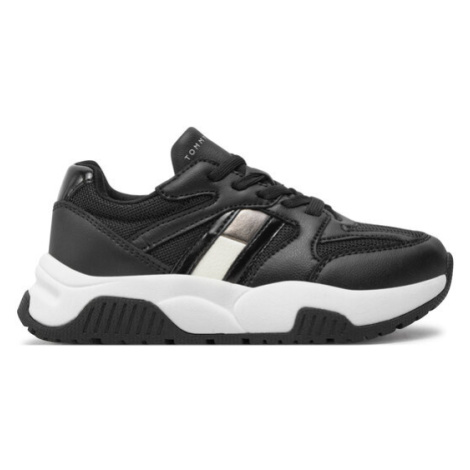 Tommy Hilfiger Sneakersy T3A9-33550-1697X399 M Čierna