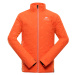 Men's jacket with dwr ALPINE PRO BARIT spicy orange