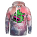 Aloha From Deer Bizarre Tie Dye Hoodie HK AFD582 Pink