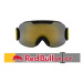 Lyžiarske okuliare RED BULL SPECT SLOPE-001, matt black frame grey headband, lens gold snow