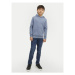 Jack&Jones Junior Džínsy Glenn 12237499 Modrá Slim Fit