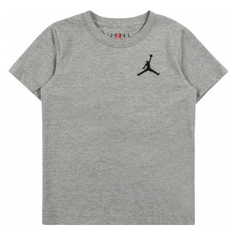 Jordan Tričko 'AIR'  sivá melírovaná / čierna