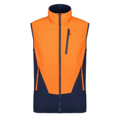 Men's vest LOAP URISTO Orange/Dark blue
