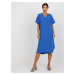 Blue shirt dress with a short OCH BELLA