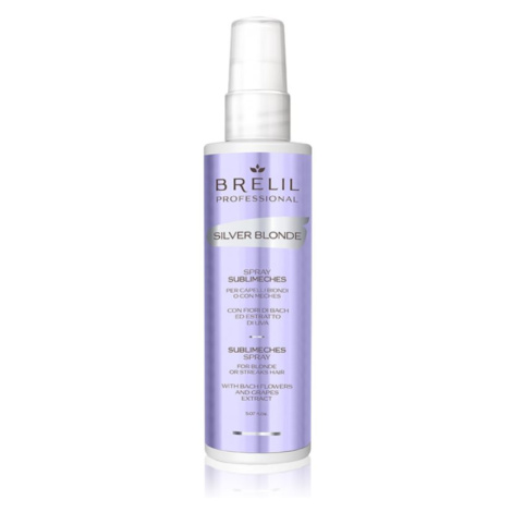 Brelil Professional Silver Blonde Sublimeches Spray sprej na vlasy neutralizujúci žlté tóny