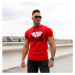 Pánske fitness tričko Iron Aesthetics Triumph, červené