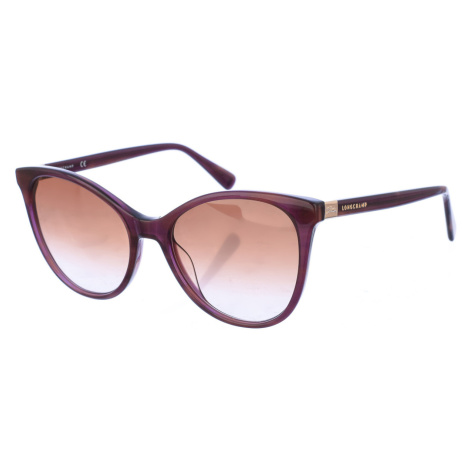 Longchamp  LO688S-531  Slnečné okuliare Hnedá