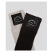 Ponožky Karl Lagerfeld Lounge Cashmere Blend Sock 2 Čierna