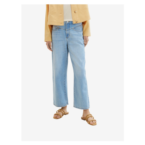 Svetlomodré dámske široké džínsy Tom Tailor