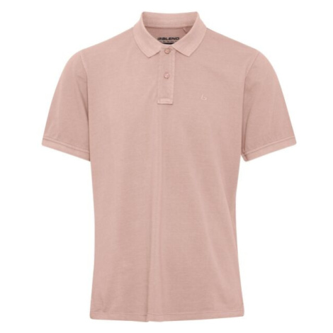 BLEND BHEDINGTON POLO Pánske polo tričko, ružová, veľkosť