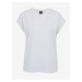 Biele dámske tričko SAM 73 Vitani