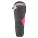 Women's mummy sleeping bag LOAP PHASE L Grey/Pink