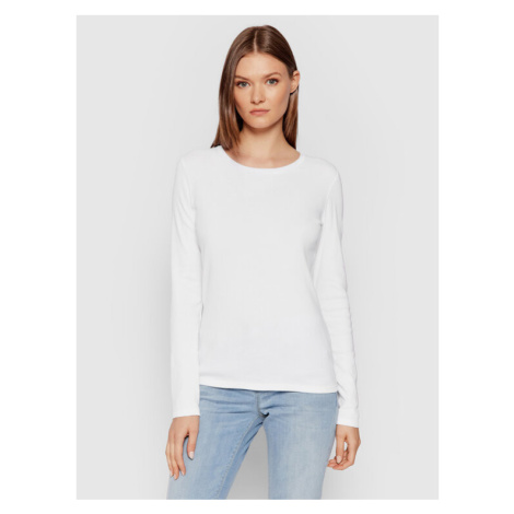 United Colors Of Benetton Blúzka 3GA2E16F9 Biela Regular Fit