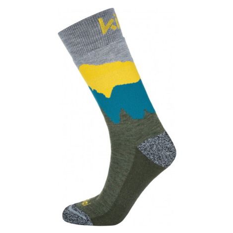 Hiking socks Kilpi NORS-U khaki