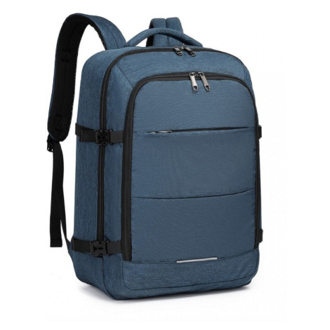 Modrý objemný cestovný batoh do lietadla &quot;Tourist&quot;