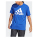 Adidas Tričko Essentials Single Jersey Big Logo T-Shirt IC9351 Modrá Regular Fit