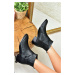 Fox Shoes Black Women's Boots