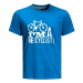 Men's T-shirt Jack Wolfskin Ocean Trail T Blue Pacific