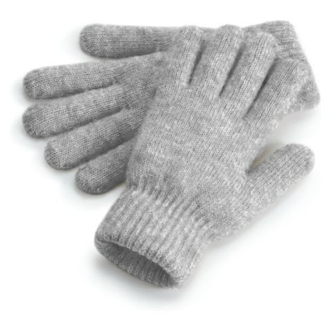 Beechfield Pohodlné pletené zimné rukavice