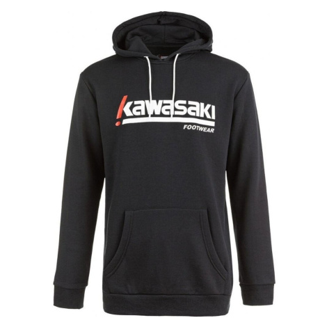 Kawasaki  Killa Unisex Hooded Sweatshirt K202153 1001 Black  Mikiny Čierna