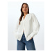 Koton Collarless Shirt Long Sleeve Button Down