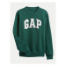 Gap Mikina 554936-21 Zelená Regular Fit