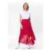TWINSET Plisovaná sukňa 231TT2022 Ružová Regular Fit