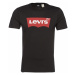 LEVI'S ® Tričko 'Graphic Set In Neck'  červená / čierna