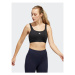 Adidas Športová podprsenka adidas TLRD Move Training High-Support Bra HE9069 Čierna