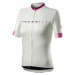 CASTELLI Cyklistický dres s krátkym rukávom - GRADIENT LADY - biela/ivory/ružová