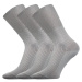 Lonka Zdravan Unisex ponožky - 3 páry BM000000627700101345 svetlo šedá