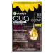 Permanentná olejová farba Garnier Olia Glow 5.12 dúhová hnedá (C6980500) + darček zadarmo