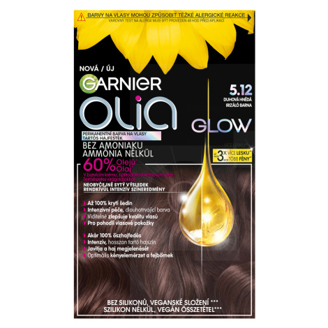 Permanentná olejová farba Garnier Olia Glow 5.12 dúhová hnedá (C6980500) + darček zadarmo