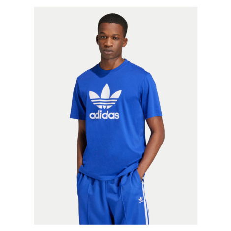 Adidas Tričko adicolor Trefoil IZ3058 Modrá Regular Fit