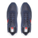 Tommy Jeans Sneakersy Retro Leather Tjm Runner EM0EM01081 Tmavomodrá