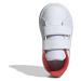 Dievčenská rekreačná obuv ADIDAS Grand Court 2.0 CF I cloud white cloud white bright red