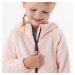 Detská hrejivá turistická fleecová mikina MH500 pre 2 - 6 rokov ružová